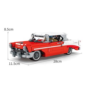 لگو تکنیک ماشین کلاسیک مدل Pull-Back Classic Vintage Vehicle_اسباب بازی
